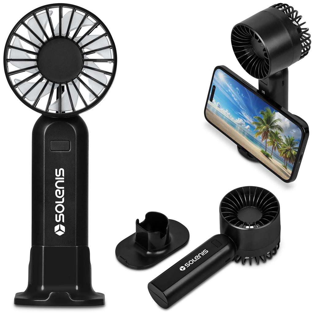 [MT-AL-502-B] Altitude Laqueta Rechargeable Handheld Mini USB Fan