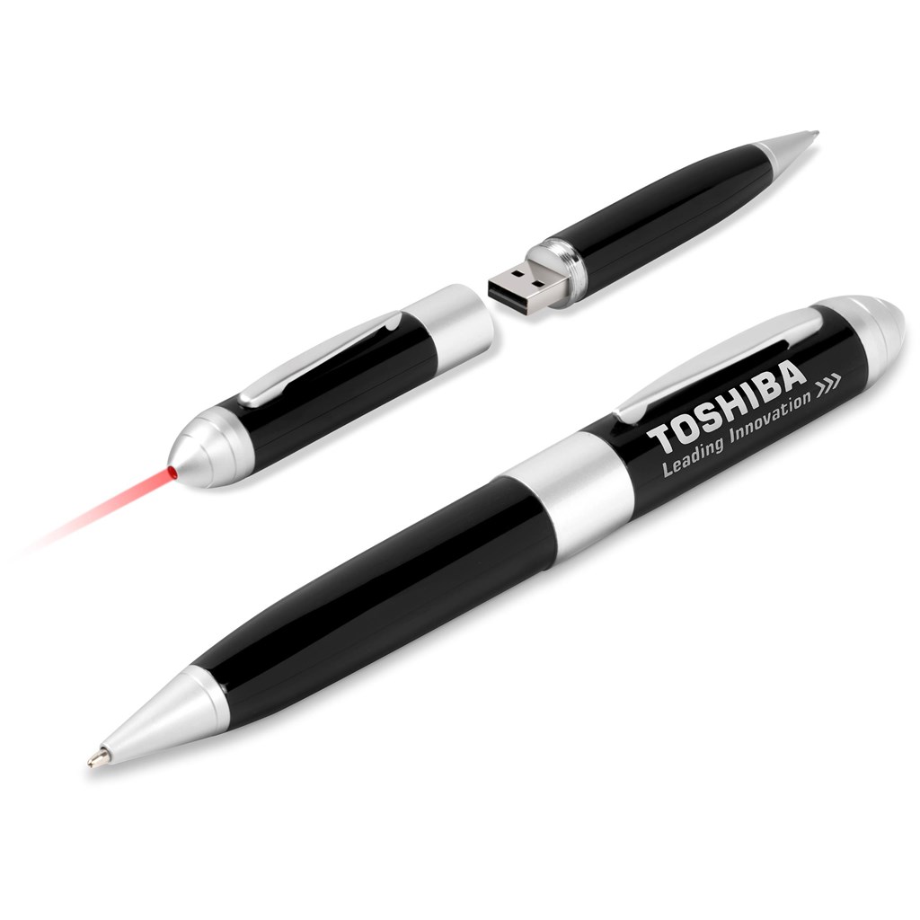 [USB-4506] Altitude Kilobyte Flash Drive Pen & Laser Pointer - 8GB