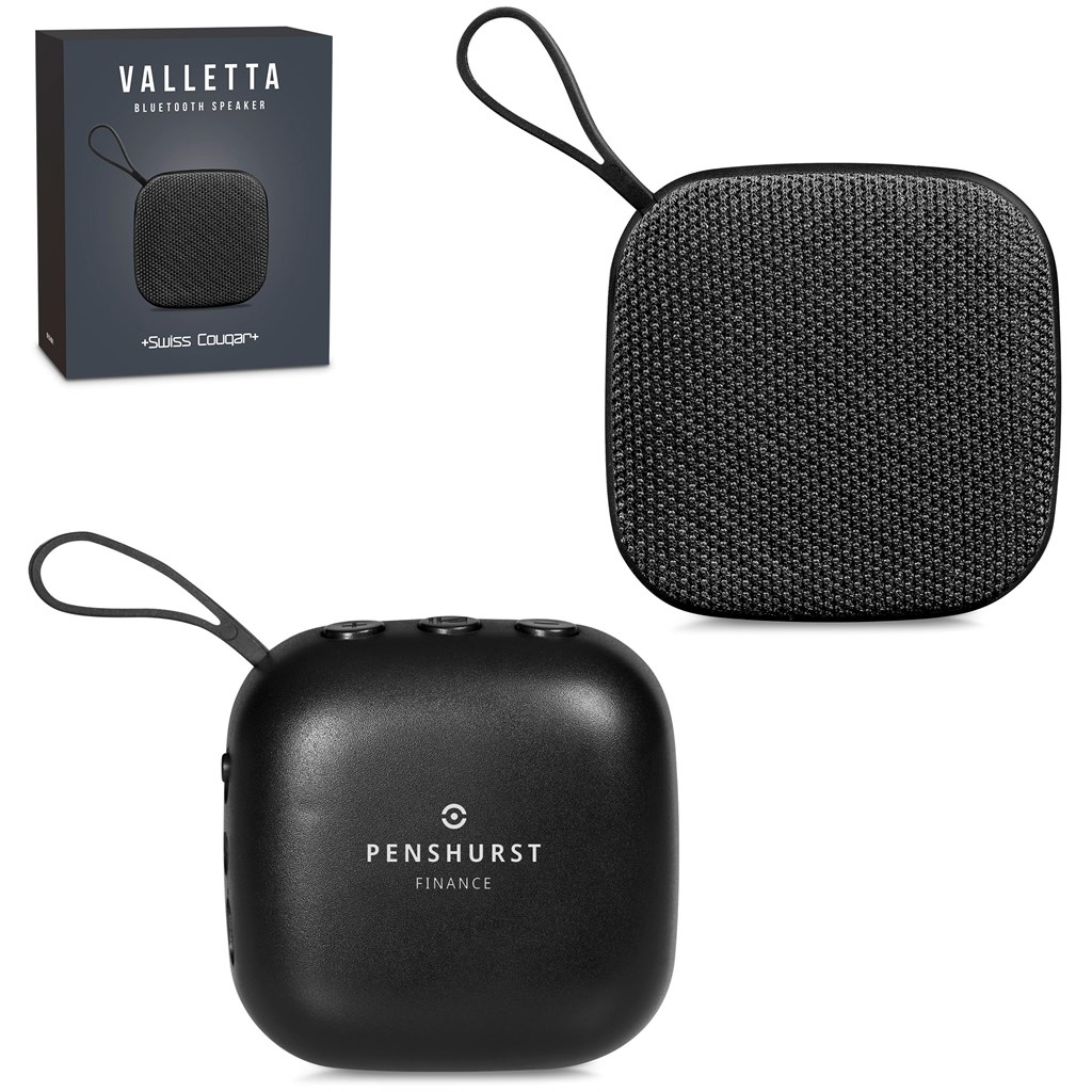 [MT-SC-406-B] Swiss Cougar Valletta Bluetooth Speaker