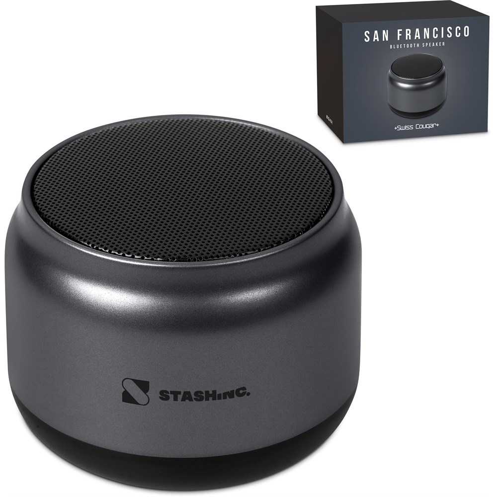 [MT-SC-413-B] Swiss Cougar San Francisco Bluetooth Speaker