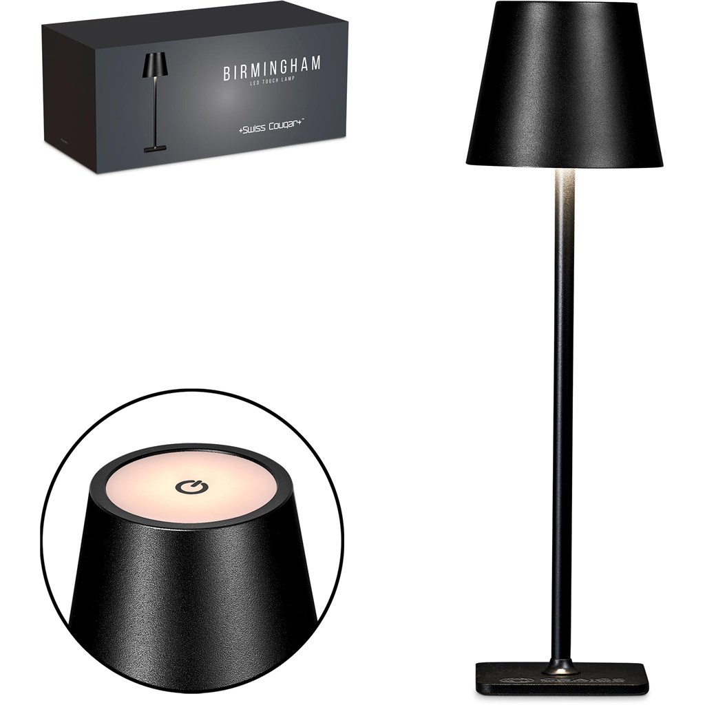 [MT-SC-480-B] Swiss Cougar Birmingham LED Touch Lamp