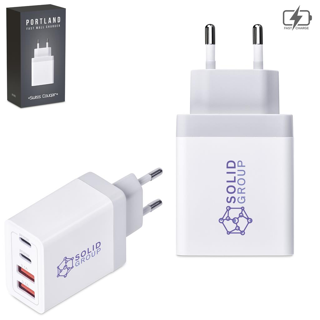 [MT-SC-483-B] Swiss Cougar Portland Fast Wall Charger