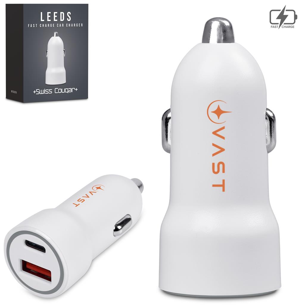 [MT-SC-532-B] Swiss Cougar Leeds Fast Charge Car Charger