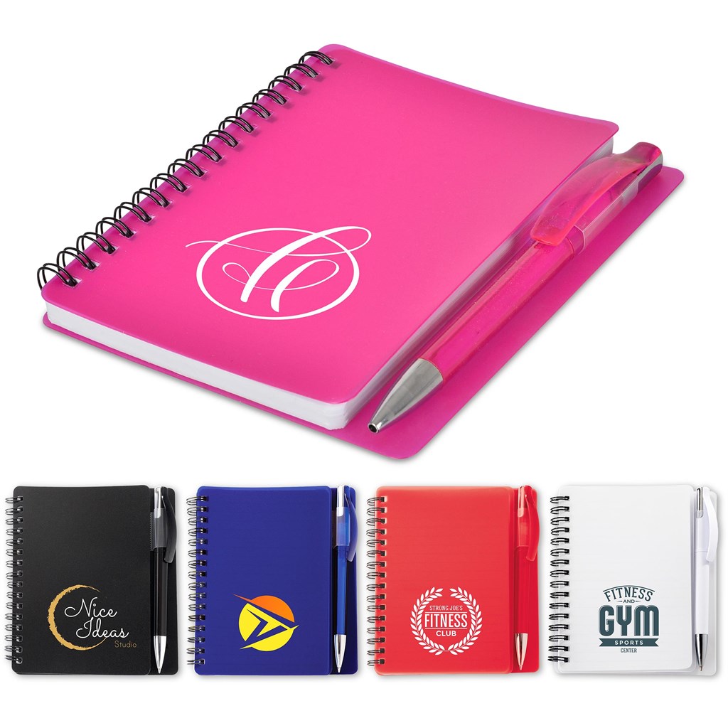 [IDEA-1920] Altitude Plasma A6 Spiral Notebook & Pen