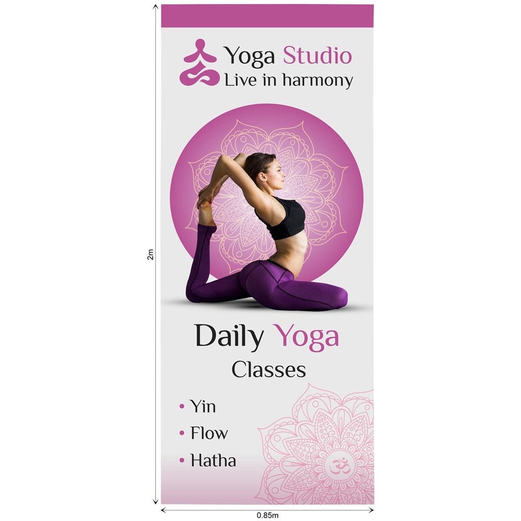[SKIN-4005] Pull-Up Banner Display Fabric Skin (Excludes Hardware)
