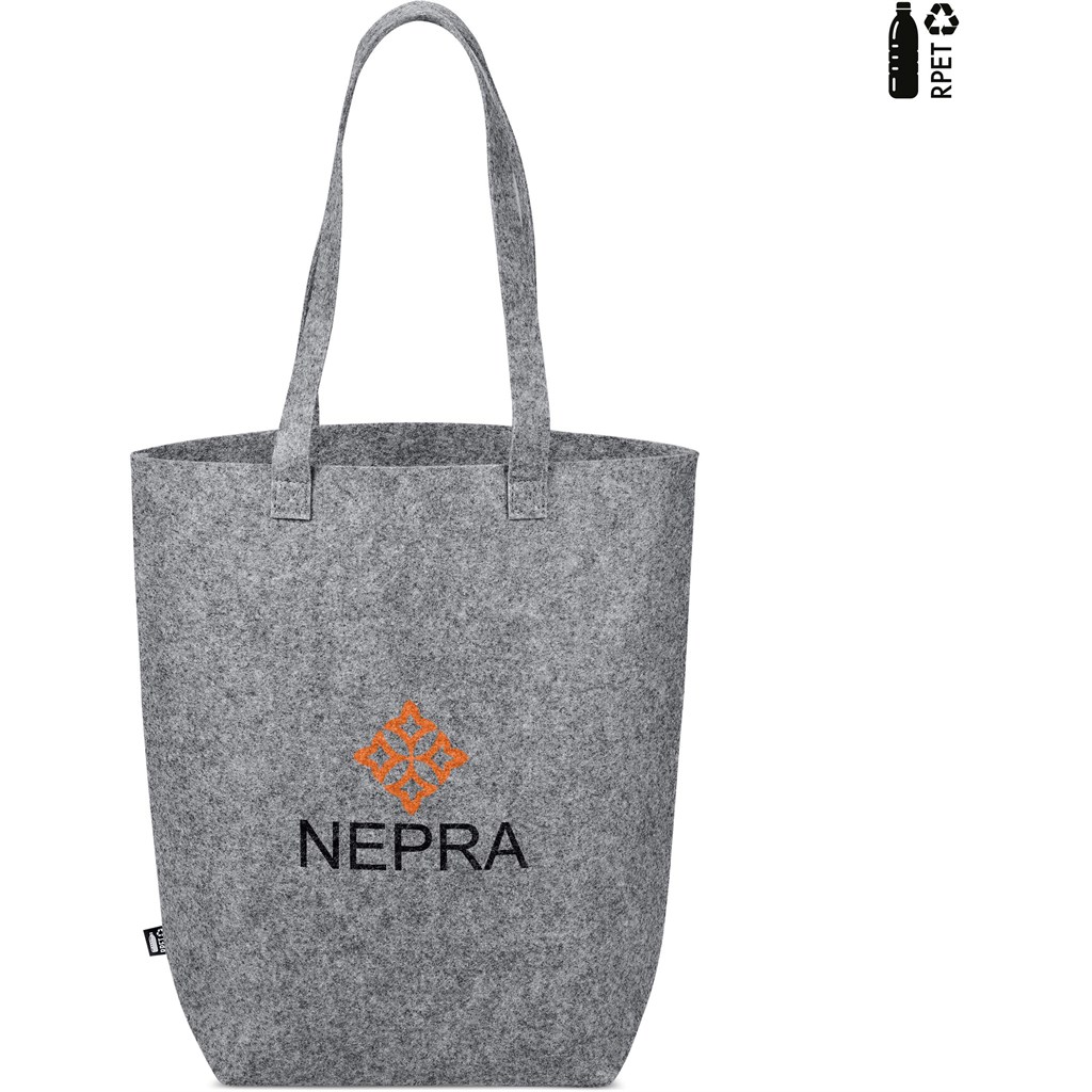 [BG-AM-395-B] Okiyo Oceania Recycled PET Felt Tote