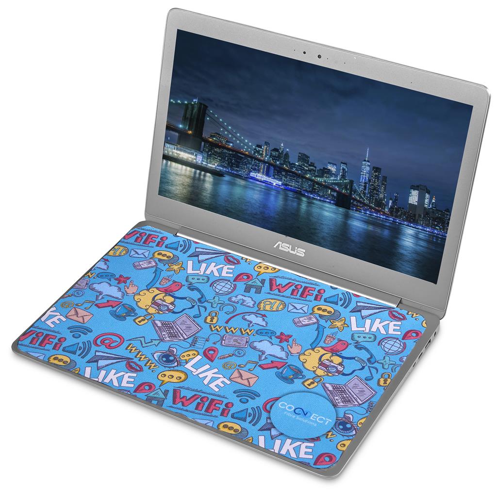 [SB-HP-212-G] Pre-Printed Sample Hoppla Sparkra Polyester Keyboard Protector Cloth