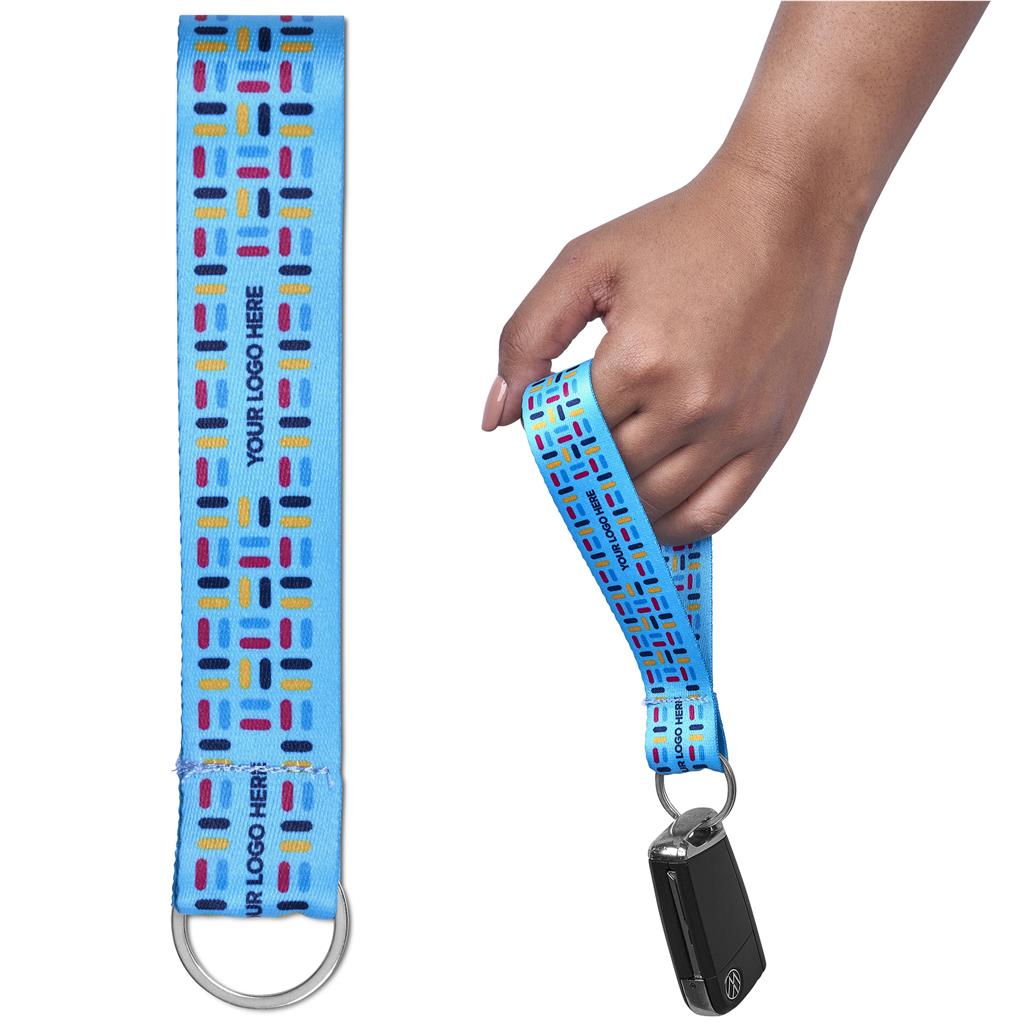 [SE-AL-12-B] Altitude Cordelle Double-Sided Wrist Strap Keyholder - Sample