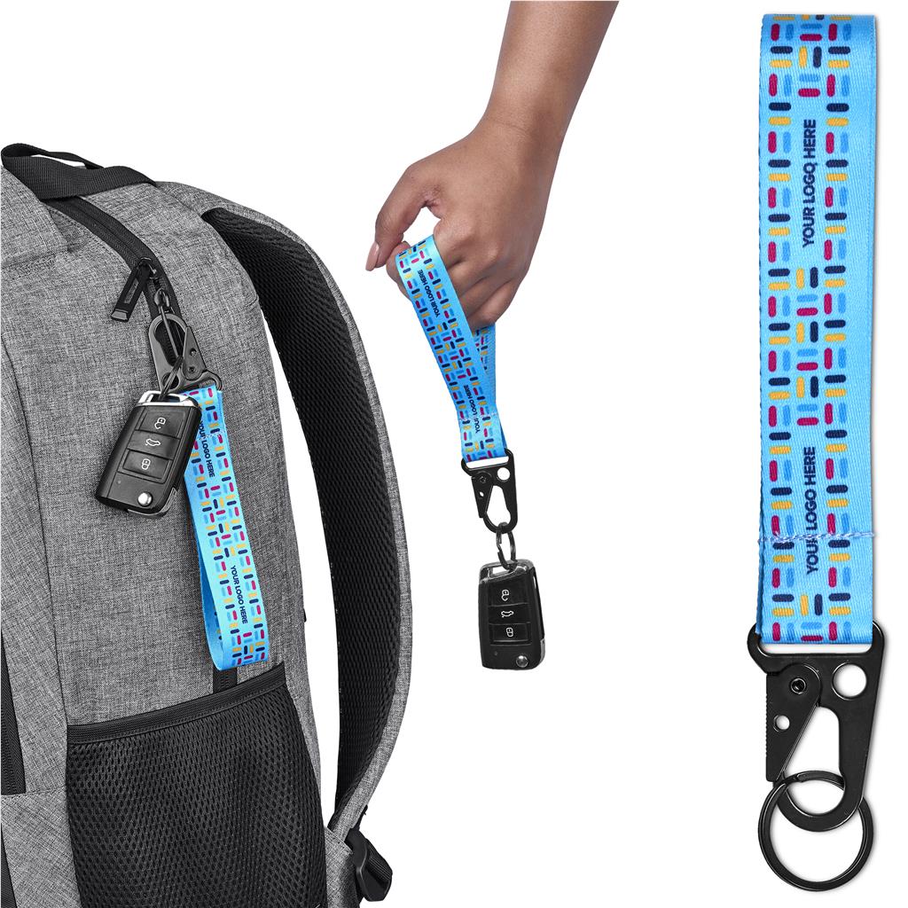 [SE-AL-18-B] Altitude Tagari Double-Sided Wrist Strap Carabiner Keyholder - Sample