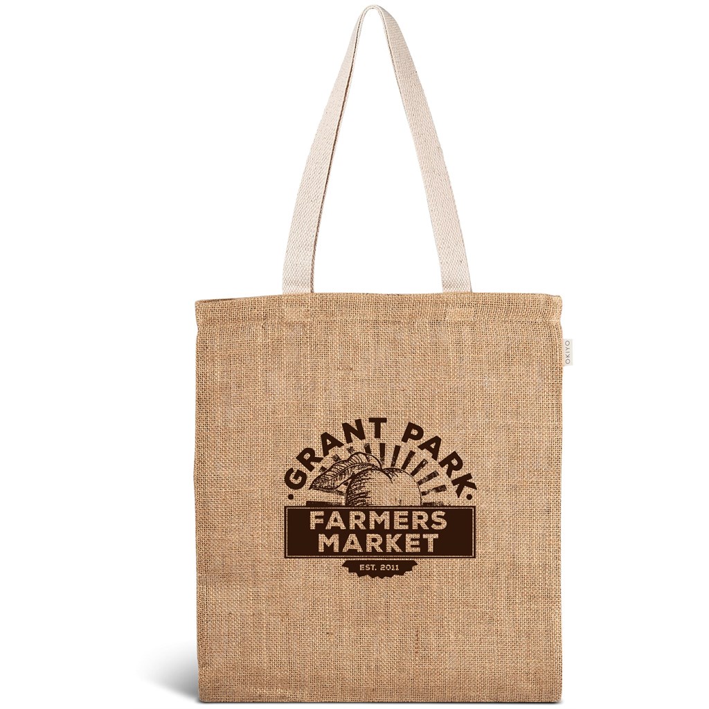 [BG-OK-373-B] Okiyo Yasashii Jute Shopper
