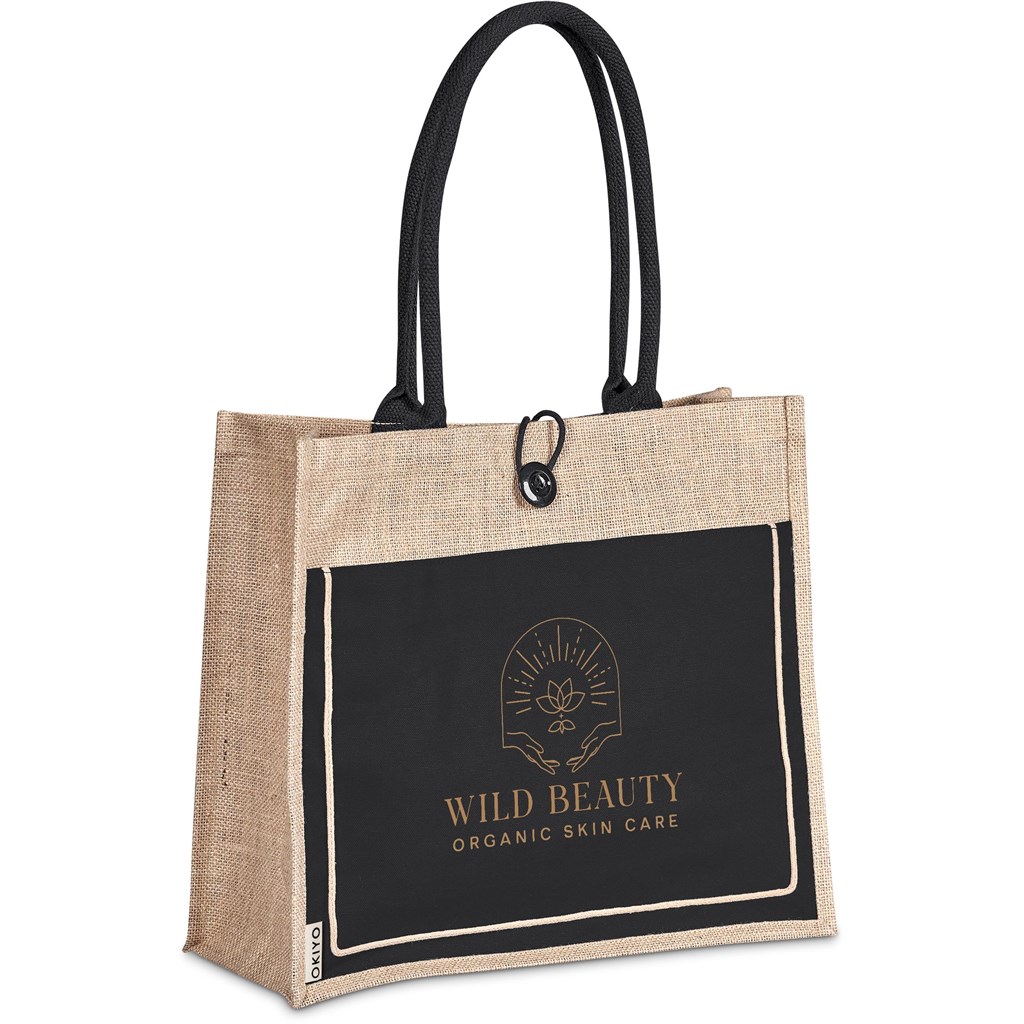 [BG-OK-479-B] Okiyo Umi Jute & Cotton Tote