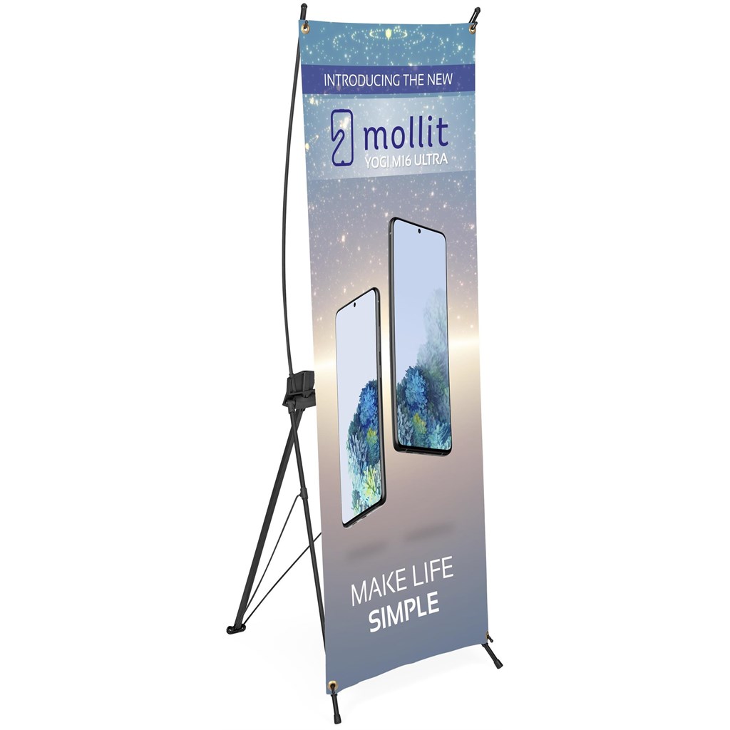 [DISPLAY-6010] Champion Fabric X-Banner 60cm x 160cm