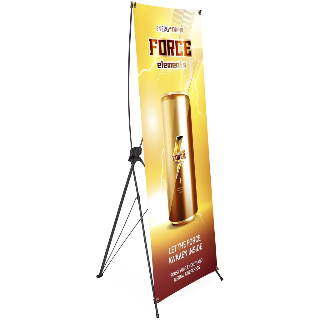 [DISPLAY-6015] Champion Fabric X-Banner 80cm x 180cm
