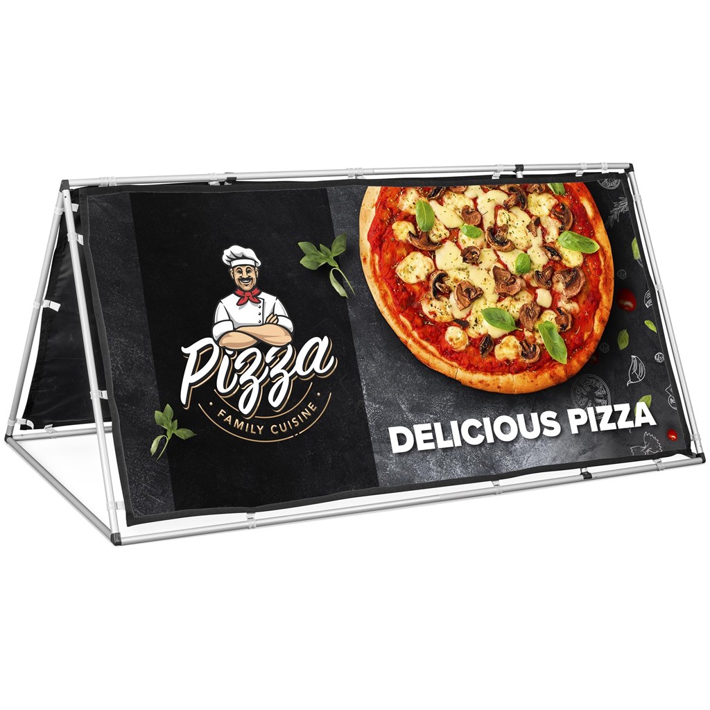 [DISPLAY-8000] Legend A-Frame with PVC Print 2m x 1m