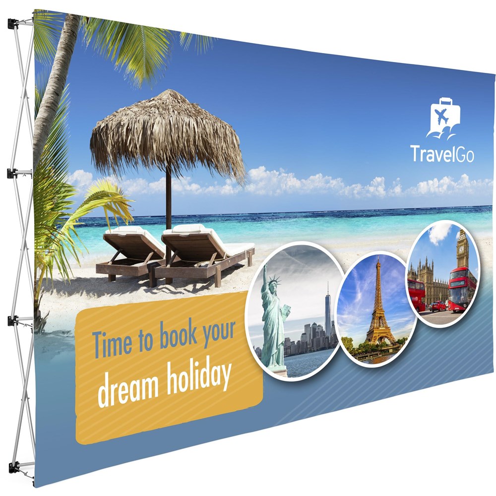[DISPLAY-3065] Legend Straight Banner Wall 3.7m x 2.25m