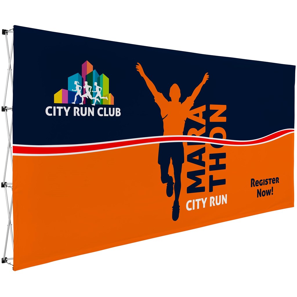 [DISPLAY-3070] Legend Straight Banner Wall 4.45m x 2.25m