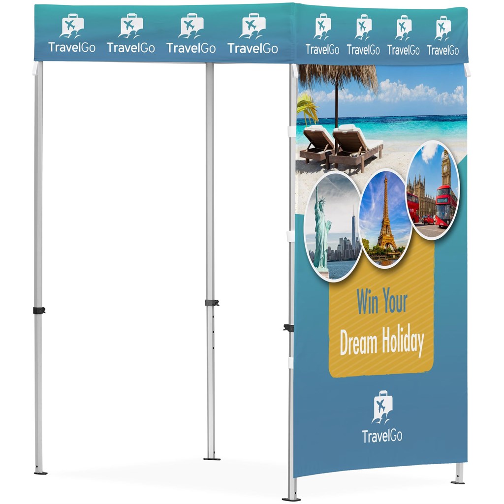 [DISPLAY-2022] Ovation Sublimated Gazebo 1.5m X 1.5m - 1 Full-Wall Skin