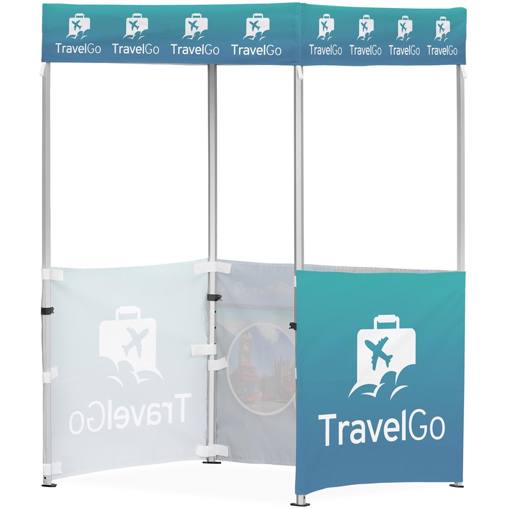 [DISPLAY-2032] Ovation Sublimated Gazebo 1.5m X 1.5m - 3 Half-Wall Skins