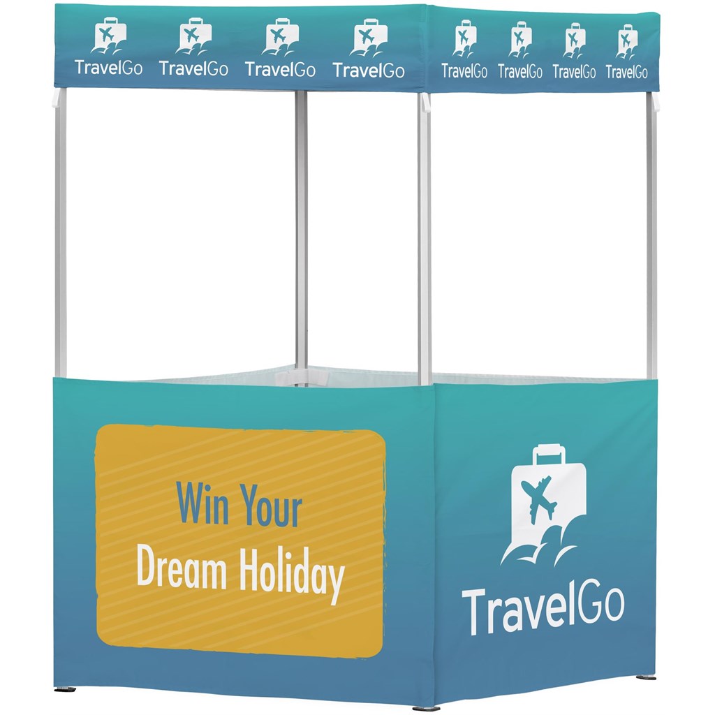 [DISPLAY-2034] Ovation Sublimated Gazebo 1.5m X 1.5m - 4 Half-Wall Skins