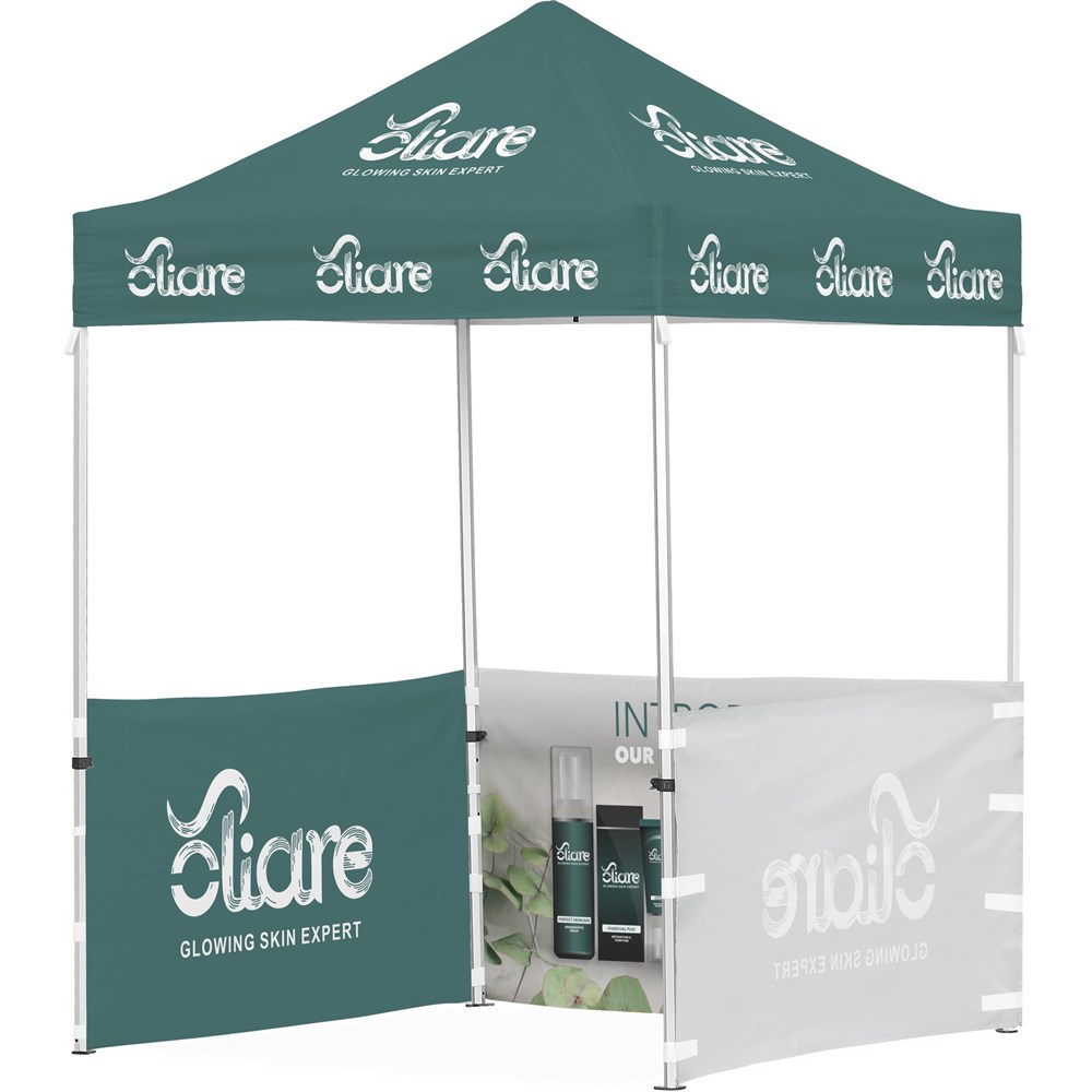 [DISPLAY-2050] Ovation Sublimated Gazebo 2m X 2m - 3 Half-Wall Skins