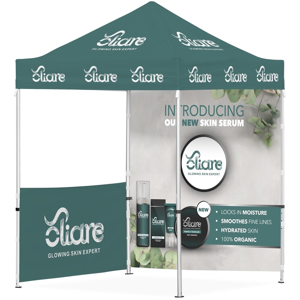 [DISPLAY-2054] Ovation Sublimated Gazebo 2m X 2m - 1 Half-Wall Skin - 1 Full-Wall Skin