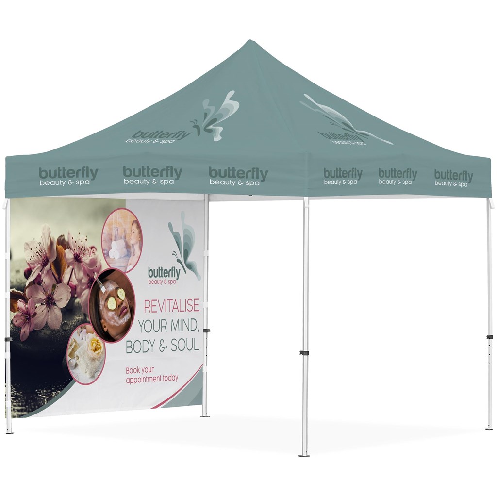 [DISPLAY-2062] Ovation Sublimated Gazebo 3m X 3m - 1 Full-Wall Skin