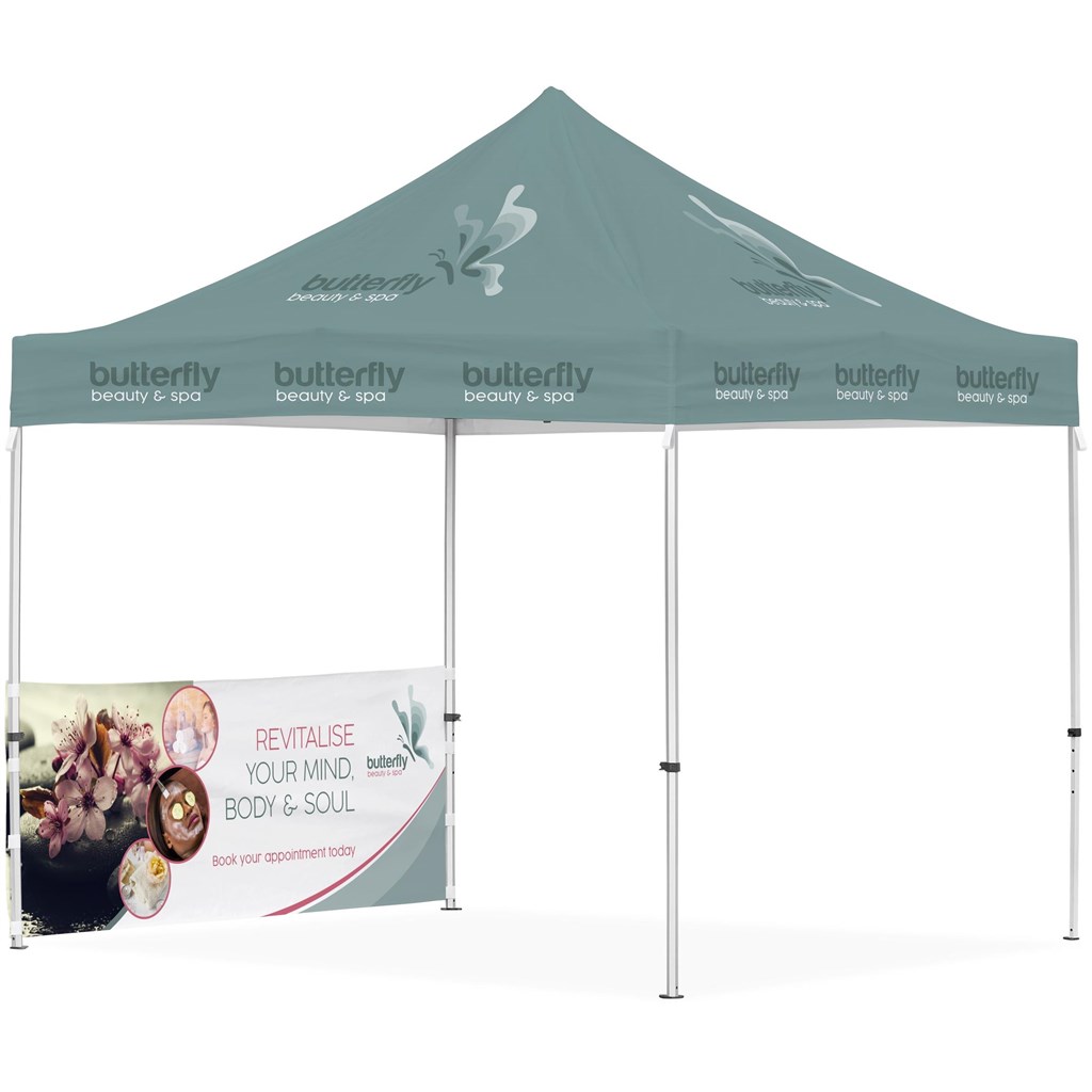 [DISPLAY-2066] Ovation Sublimated Gazebo 3m X 3m - 1 Half-Wall Skin