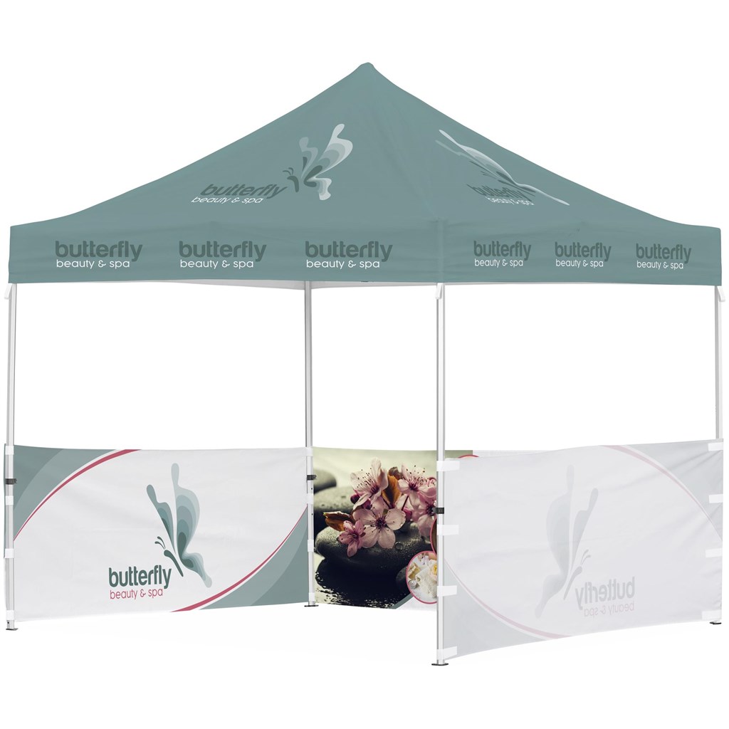 [DISPLAY-2070] Ovation Sublimated Gazebo 3m X 3m - 3 Half-Wall Skins