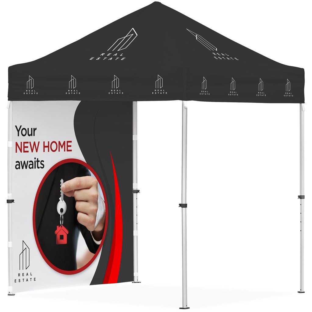 [DISPLAY-2142] Ovation Sublimated Gazebo 2m X 2m Petite Frame - 1 Full Wall Skin