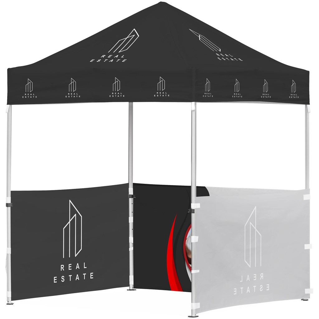 [DISPLAY-2150] Ovation Sublimated Gazebo 2m X 2m Petite Frame - 3 Half-Wall Skins