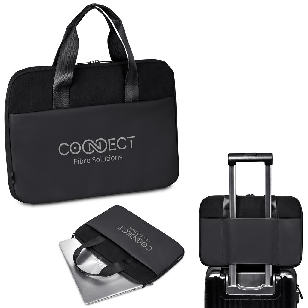 [BG-SD-567-B] Serendipio Commute Cotton Canvas Laptop Bag