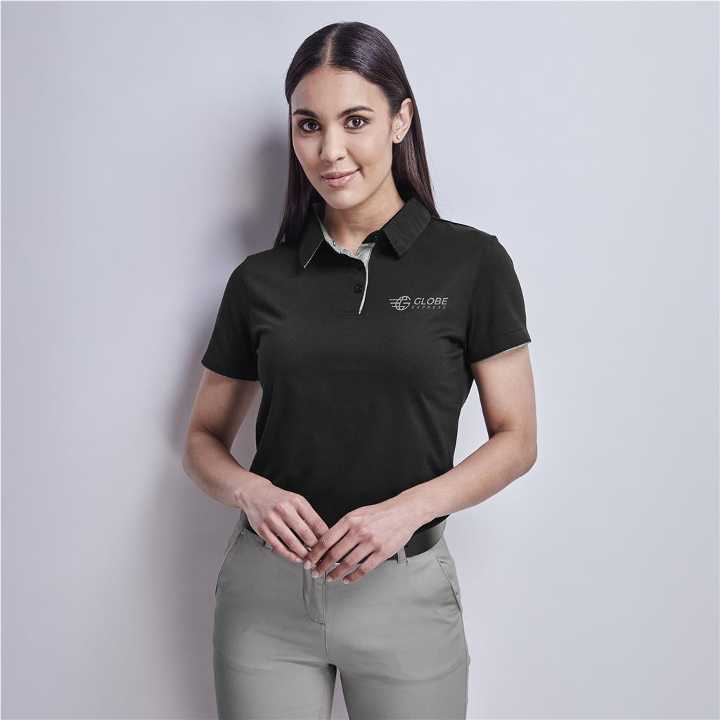 Ladies Delta Golf Shirt (NAVY, 2XL)