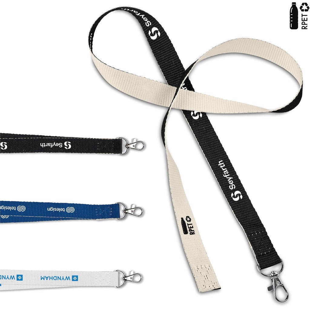 Altitude Taiga Recycled PET Lanyard (NAVY)