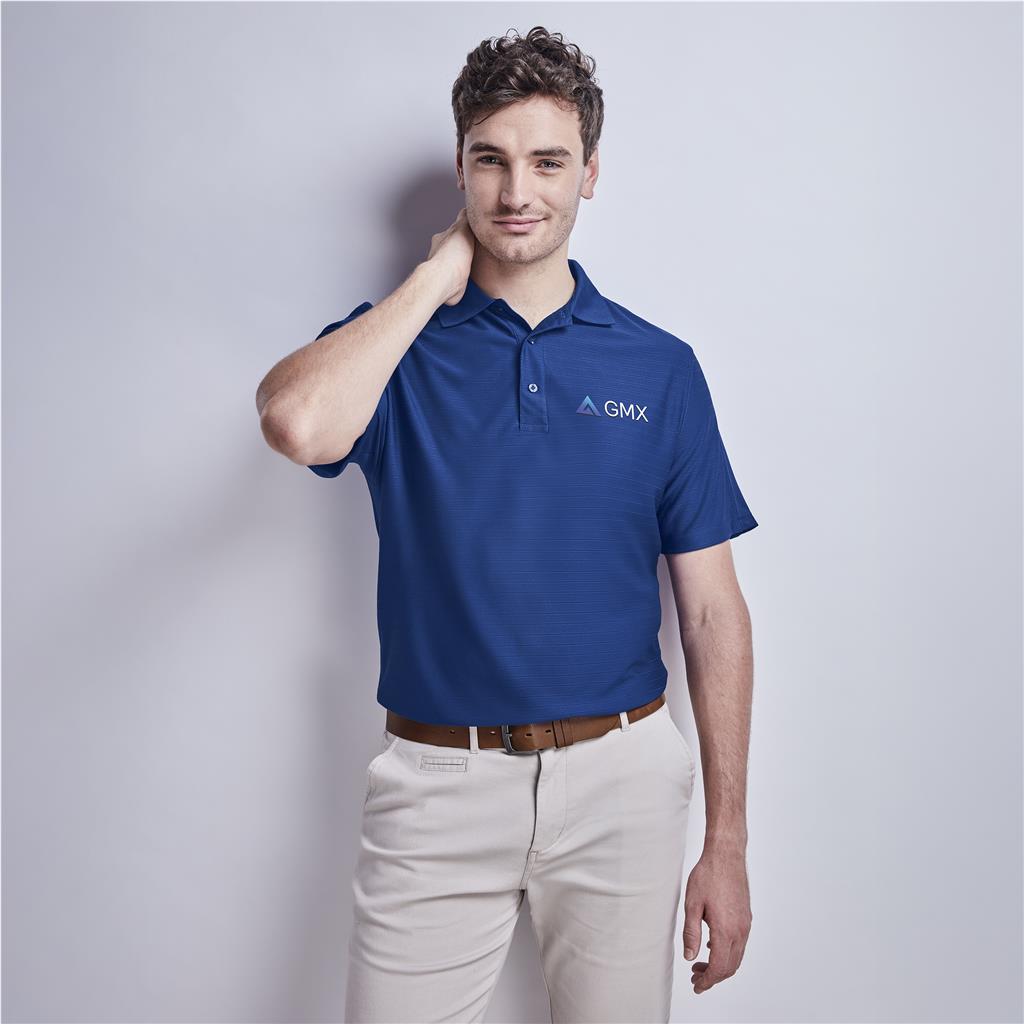 Mens Oakland Hills Golf Shirt (NAVY, 2XL)