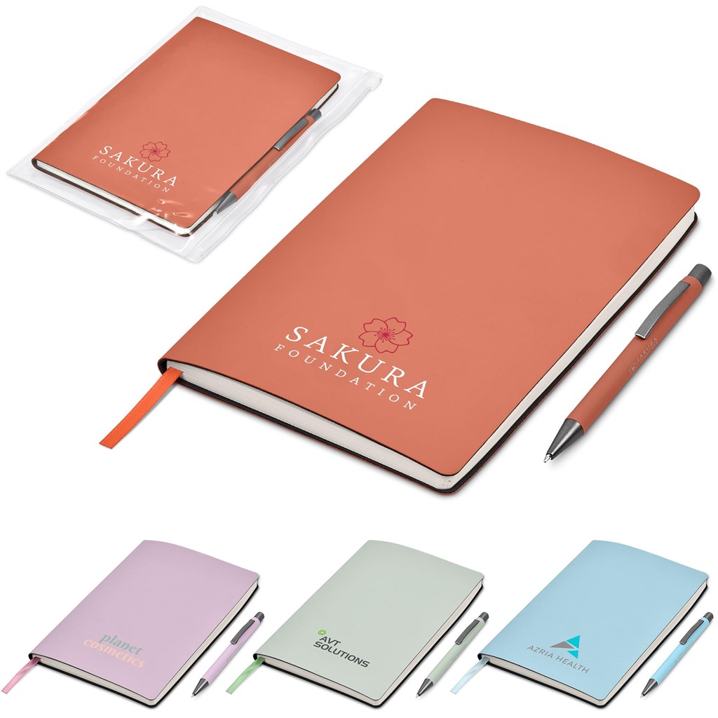 Altitude Harper Notebook & Pen Set (LIGHT TURQUOISE)