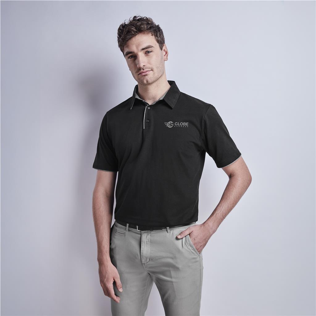 Mens Delta Golf Shirt (NAVY, 2XL)
