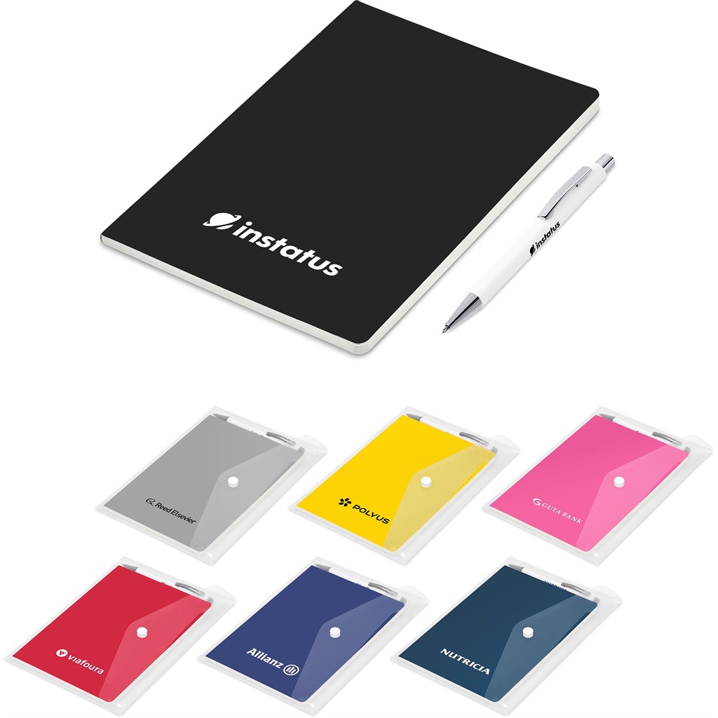 Altitude Mills Notebook & Pen Set (YELLOW)