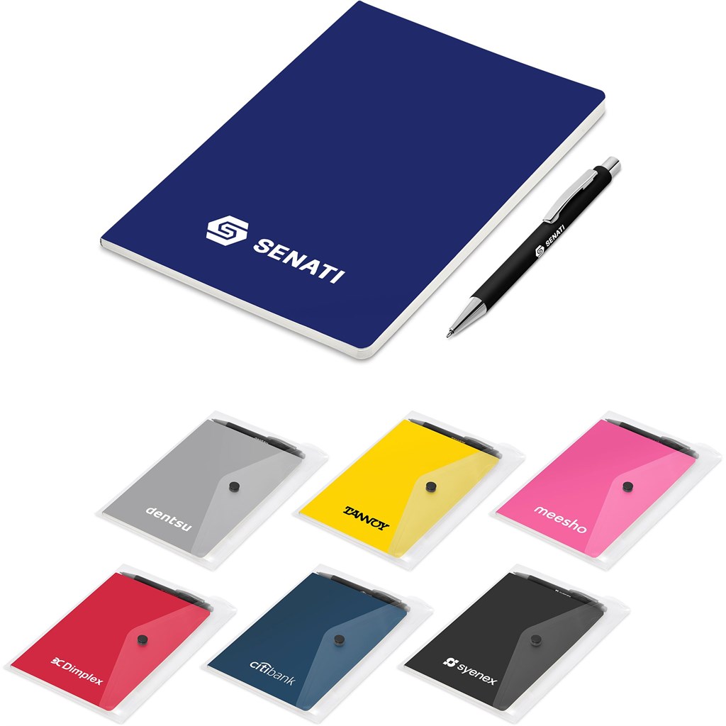 Altitude Yates Notebook & Pen Set (YELLOW)