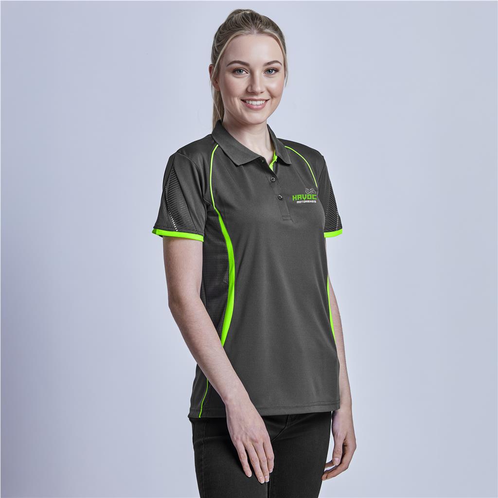 Ladies Razor Golf Shirt (NAVY, 2XL)