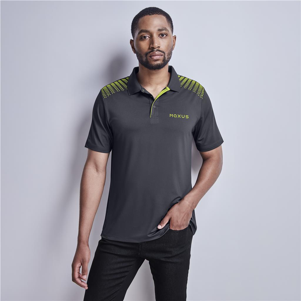 Mens Aerogrid Golf Shirt (ORANGE, 2XL)