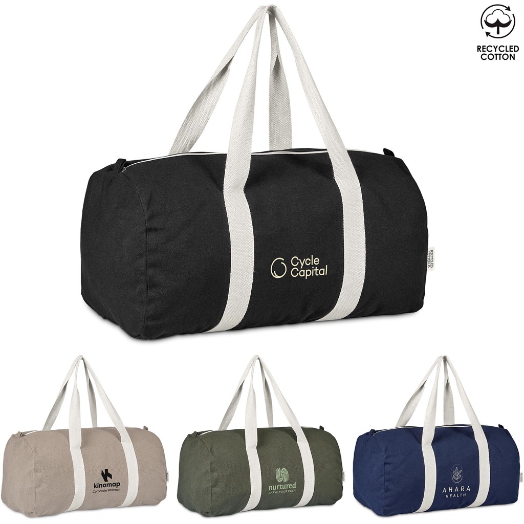 Okiyo Supotsu Recycled Canvas Sports Bag (NAVY, NAVY)