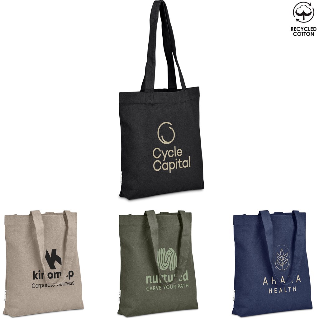 Okiyo Kyanbasu Recycled Canvas Shopper (NAVY)