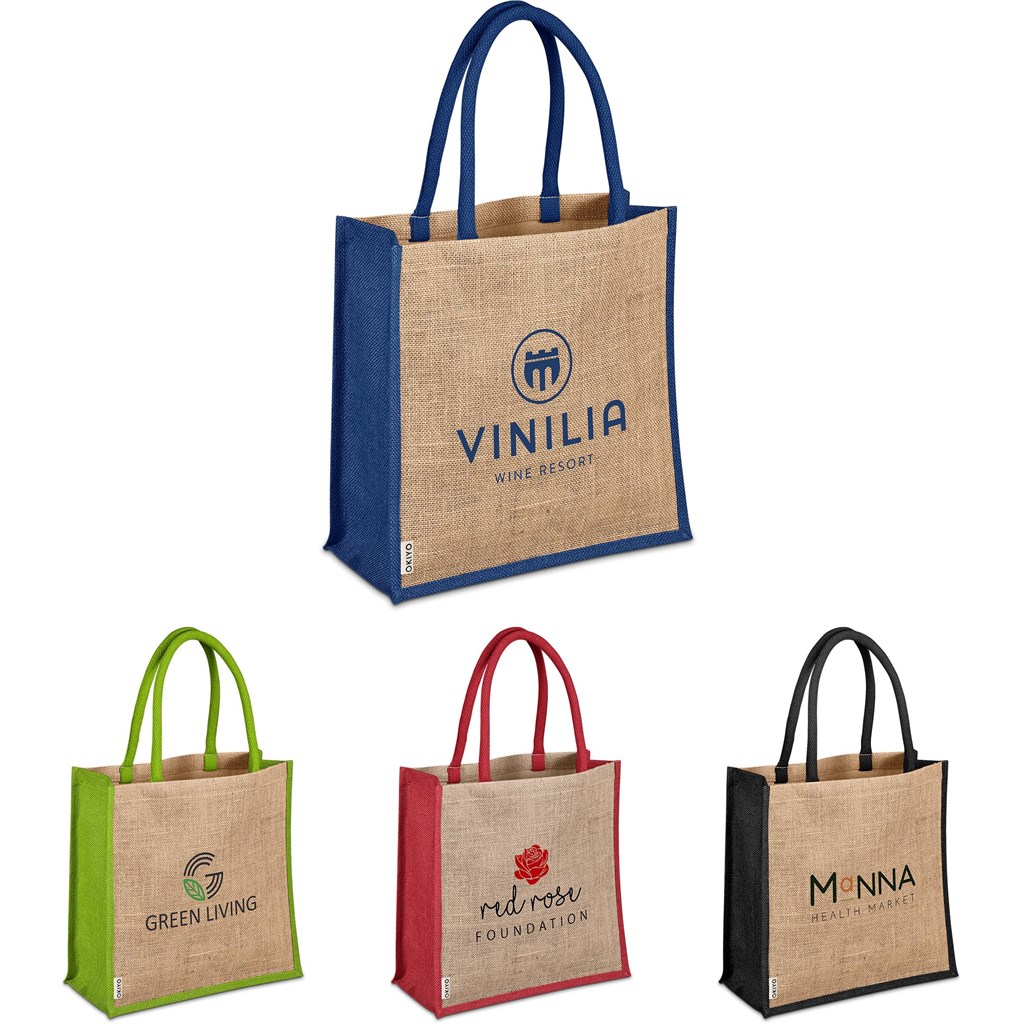 Okiyo Okinawa Jute Tote (LIME, LIME)