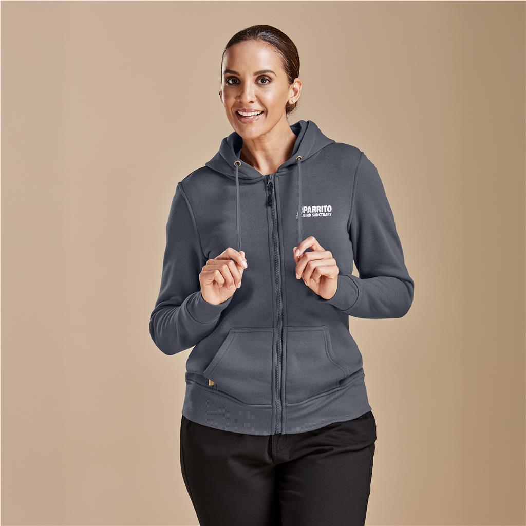 Ladies Rift Hooded Sweater (NAVY, 2XL)