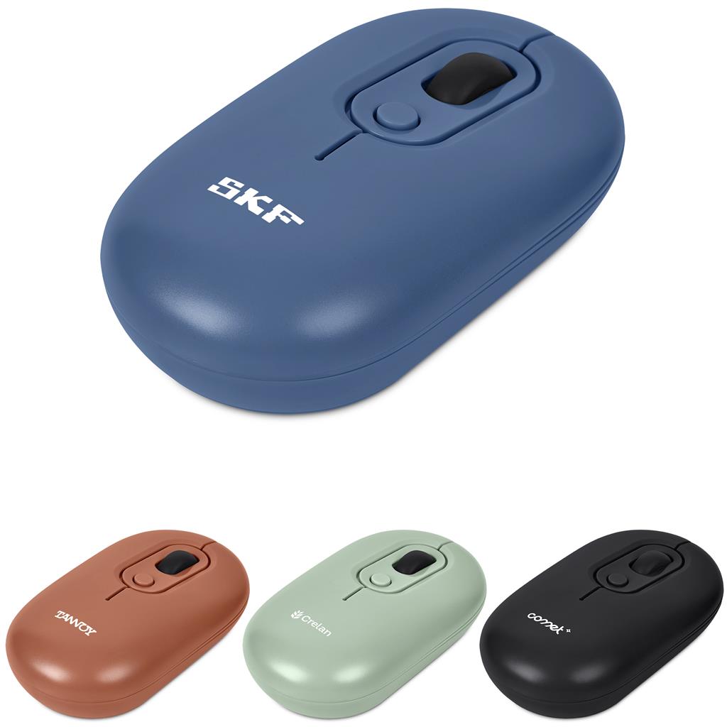 Serendipio Cheshire Wireless Optical Mouse (BLACK)