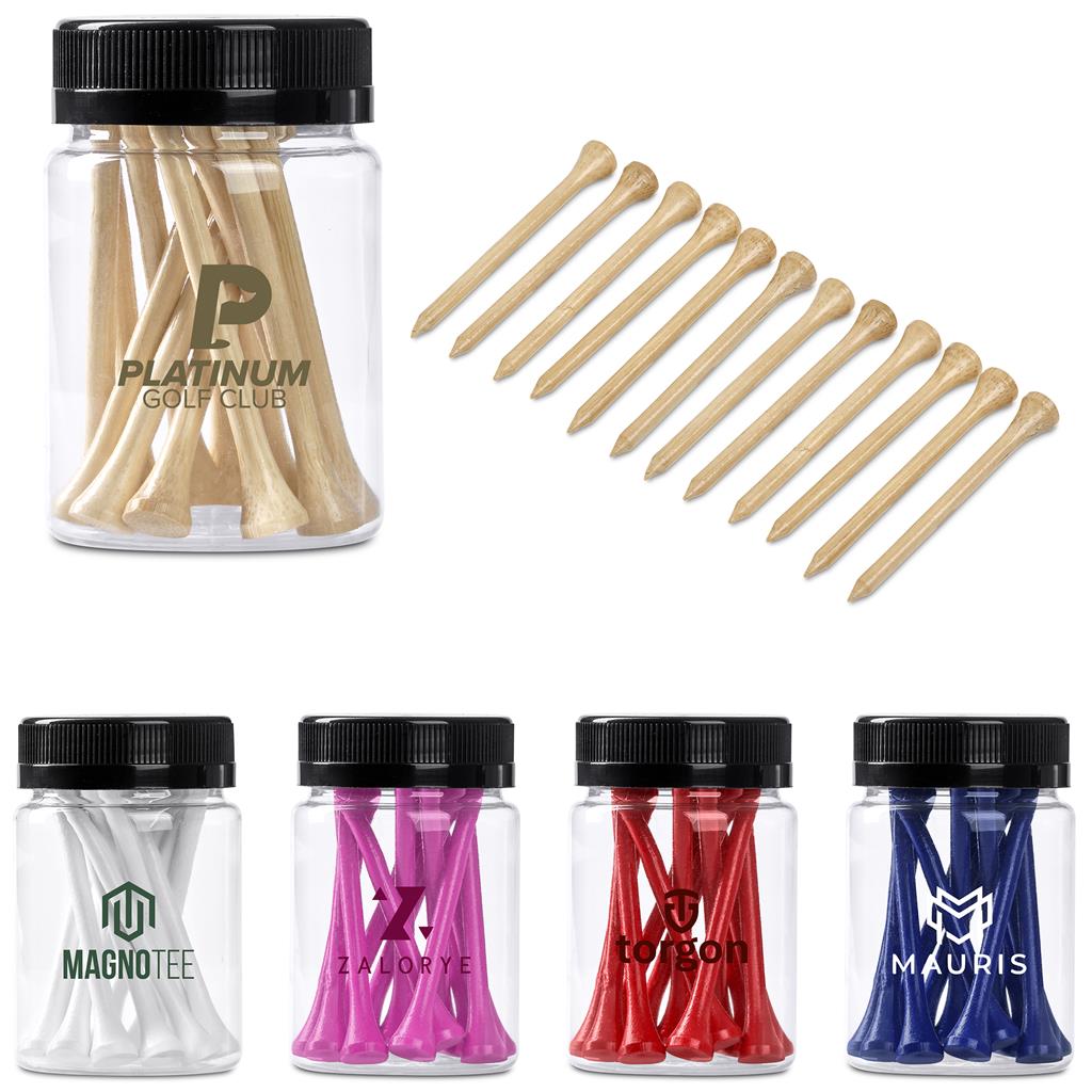 Altitude Swingstart Set of 12 Golf Tees (NATURAL)