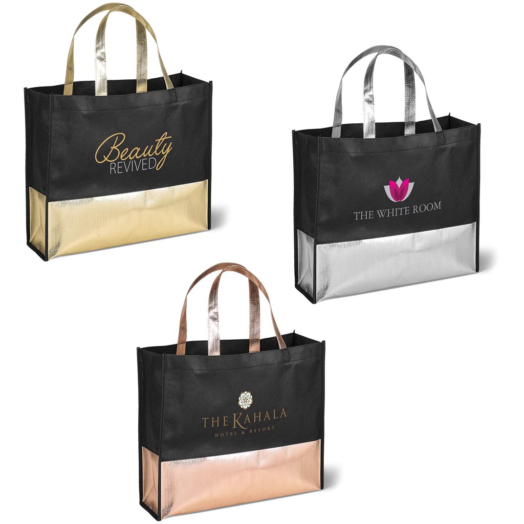 Altitude Burlesque Non-Woven Shopper (SILVER, SILVER)