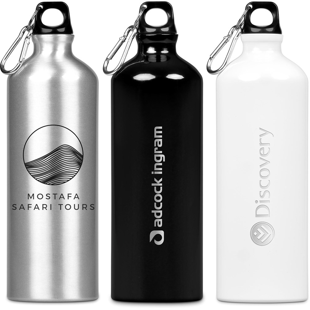 Altitude Katana Aluminium Water Bottle - 1 Litre (BLACK)
