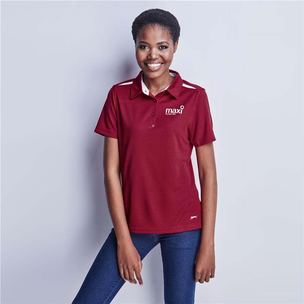 Ladies Simola Golf Shirt (NAVY, 2XL)