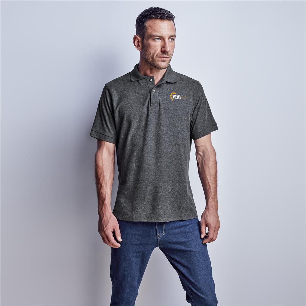 Mens Boston Golf Shirt (NAVY, 2XL)